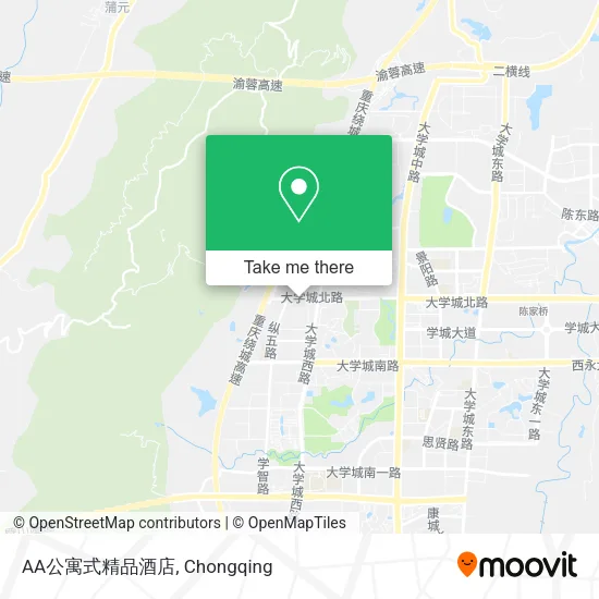 AA公寓式精品酒店 map