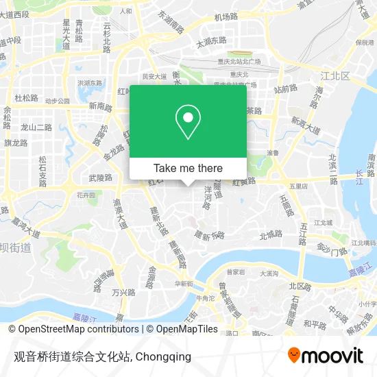 观音桥街道综合文化站 map