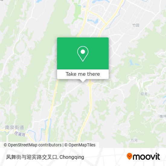 凤舞街与迎宾路交叉口 map