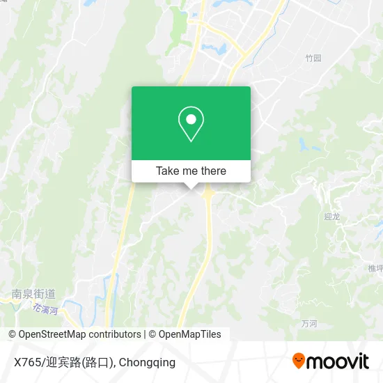 X765/迎宾路(路口) map