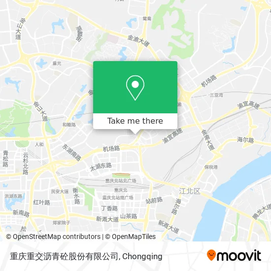 重庆重交沥青砼股份有限公司 map