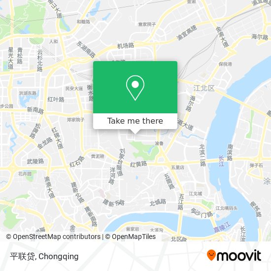 平联贷 map