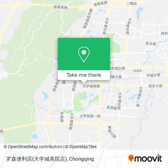 罗森便利店(大学城美院店) map