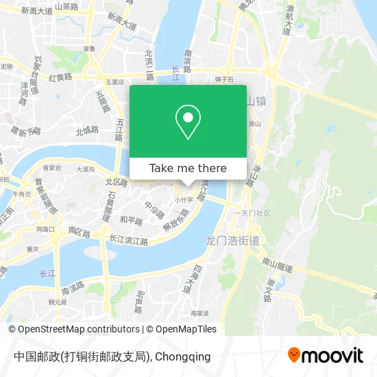中国邮政(打铜街邮政支局) map