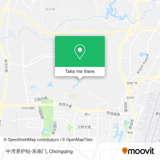 中湾养护站-东南门 map