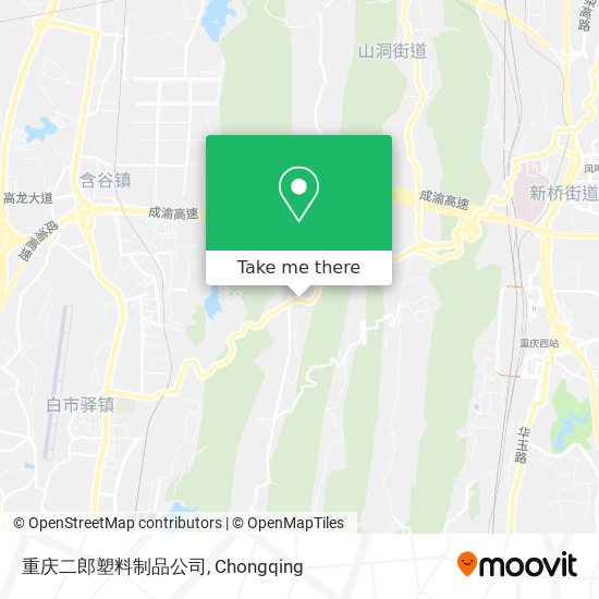 重庆二郎塑料制品公司 map