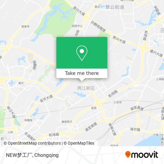 NEW梦工厂 map