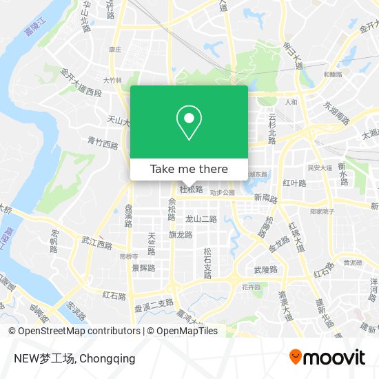 NEW梦工场 map