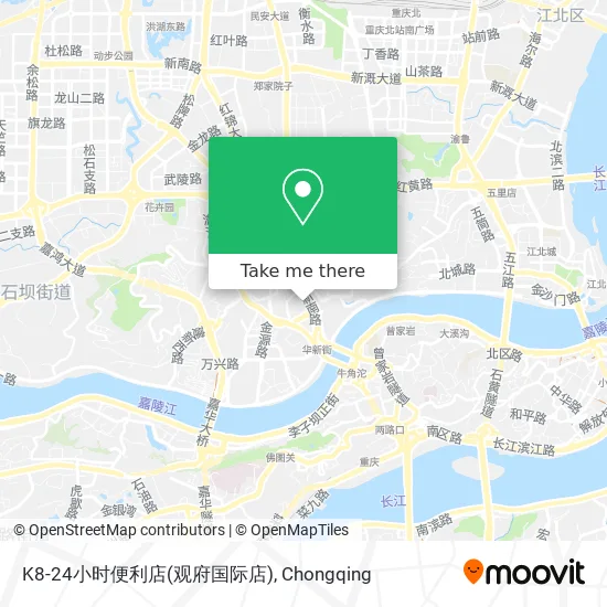 K8-24小时便利店(观府国际店) map