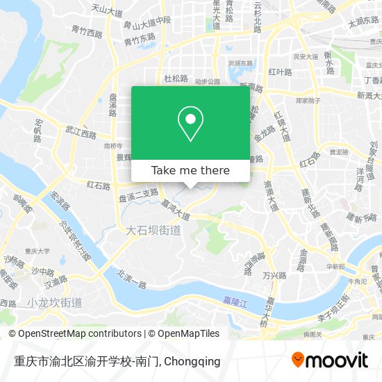 重庆市渝北区渝开学校-南门 map