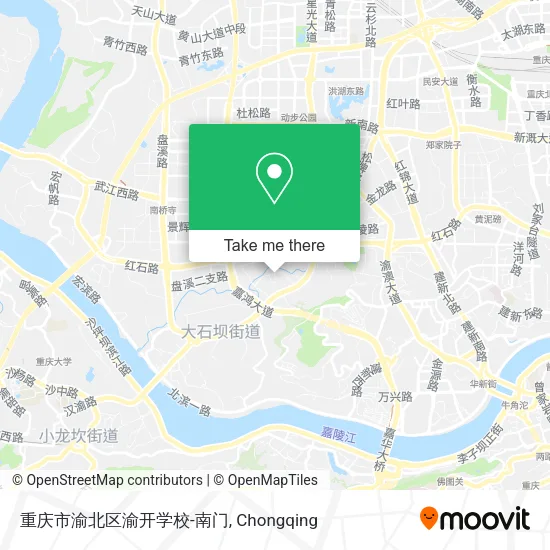 重庆市渝北区渝开学校-南门 map
