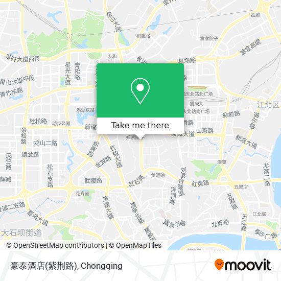 豪泰酒店(紫荆路) map