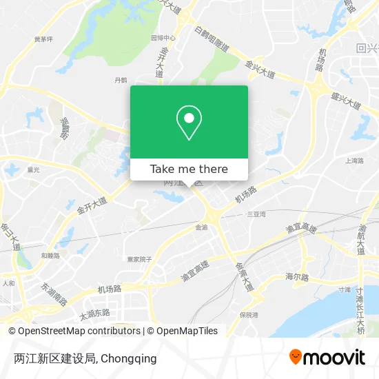 两江新区建设局 map