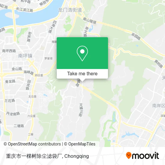 重庆市一棵树除尘滤袋厂 map