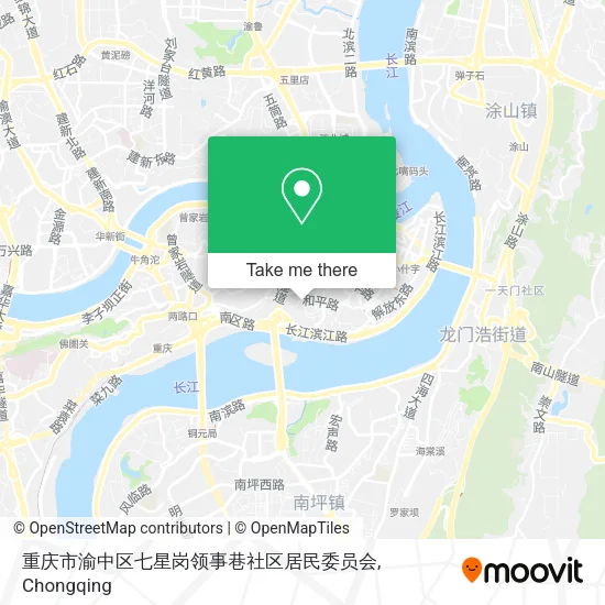 重庆市渝中区七星岗领事巷社区居民委员会 map