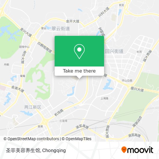 圣菲美容养生馆 map