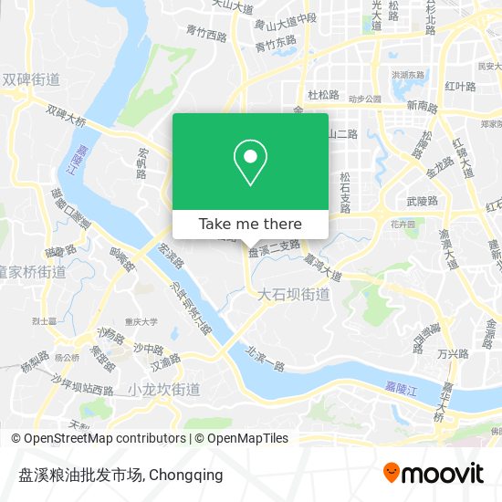 盘溪粮油批发市场 map