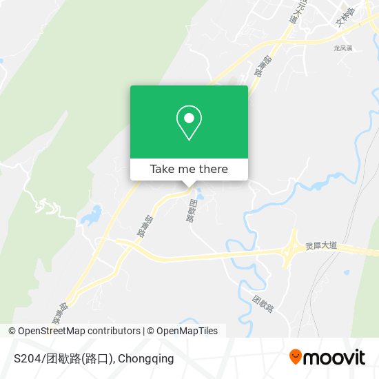 S204/团歇路(路口) map