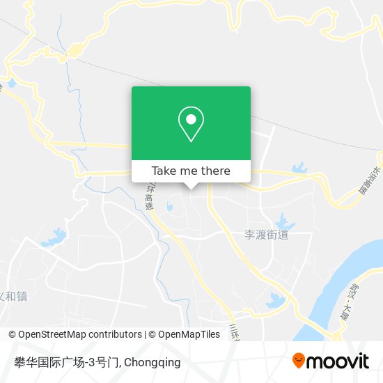 攀华国际广场-3号门 map