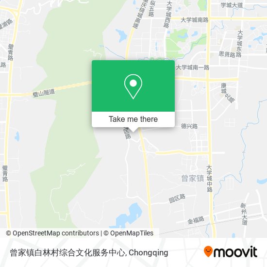 曾家镇白林村综合文化服务中心 map