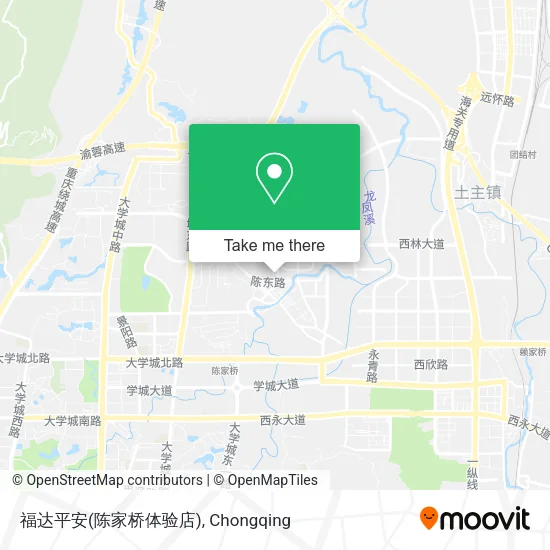 福达平安(陈家桥体验店) map
