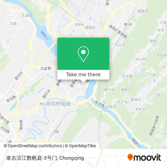 泰吉滨江数帆庭-3号门 map
