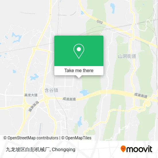 九龙坡区白彭机械厂 map