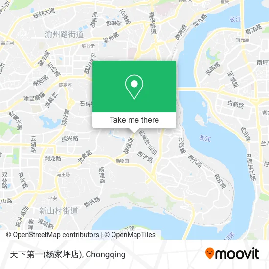 天下第一(杨家坪店) map
