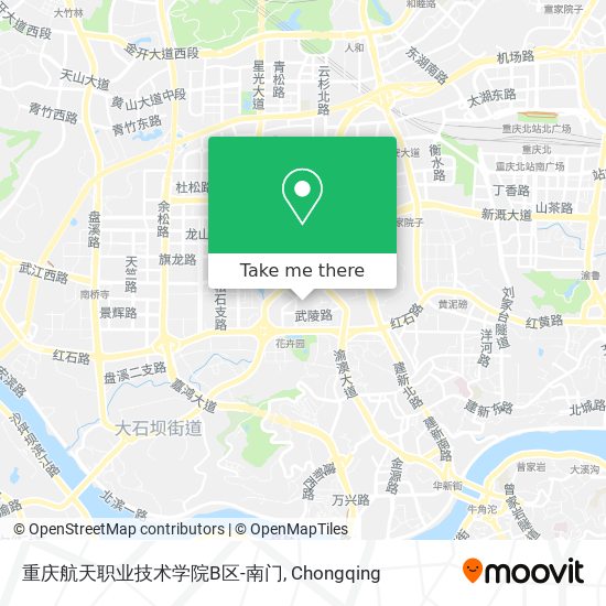 重庆航天职业技术学院B区-南门 map