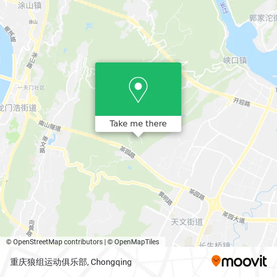 重庆狼组运动俱乐部 map