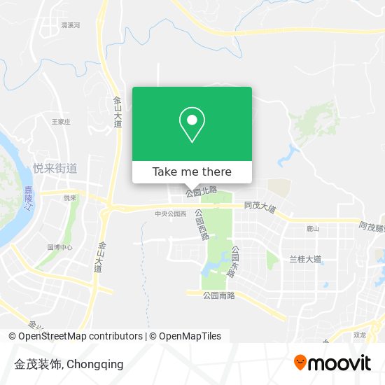 金茂装饰 map