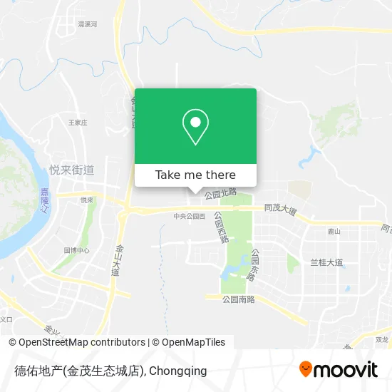 德佑地产(金茂生态城店) map