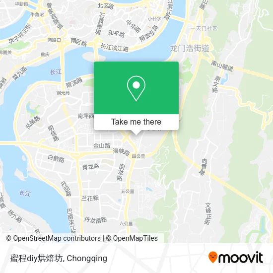 蜜程diy烘焙坊 map