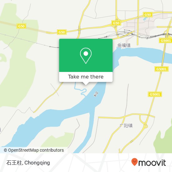 石王柱 map