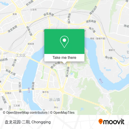 盘龙花园-二期 map