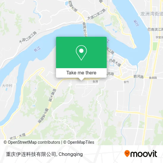 重庆伊连科技有限公司 map