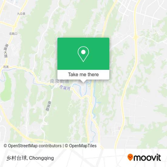 乡村台球 map