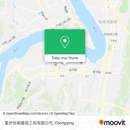 重庆恒泰建筑工程有限公司 map