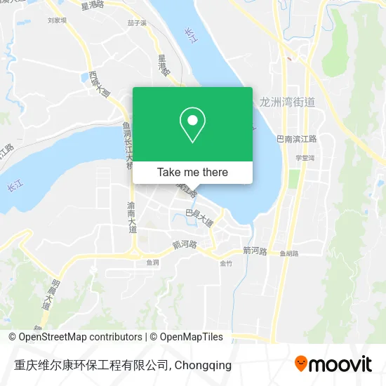 重庆维尔康环保工程有限公司 map