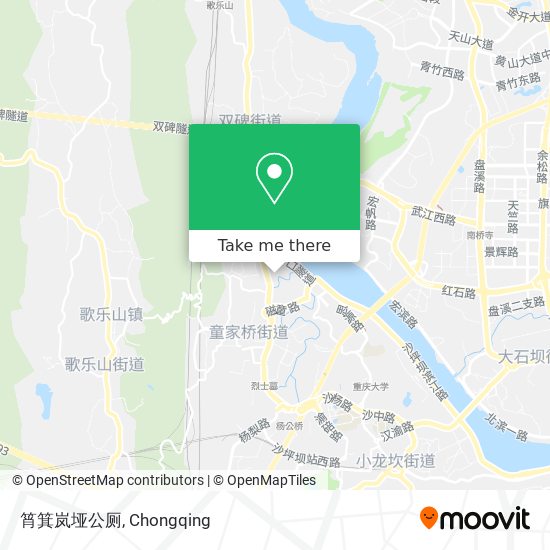 筲箕岚垭公厕 map