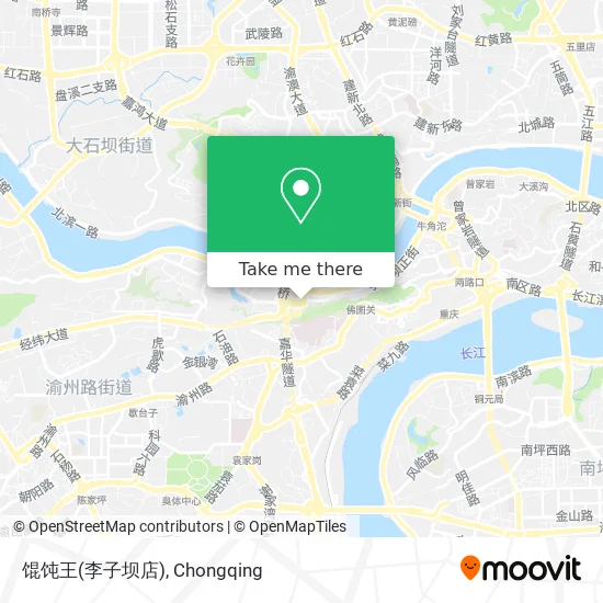 馄饨王(李子坝店) map