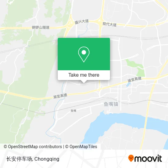 长安停车场 map
