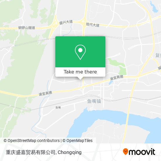 重庆盛嘉贸易有限公司 map