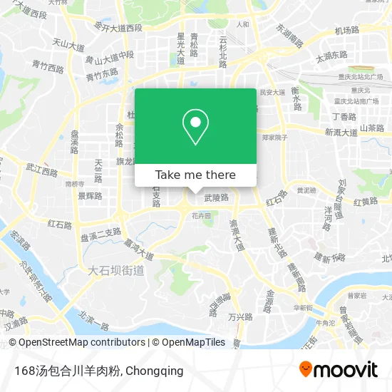 168汤包合川羊肉粉 map