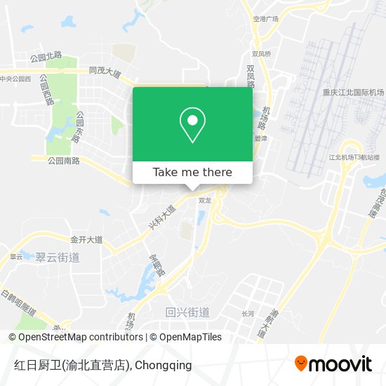 红日厨卫(渝北直营店) map