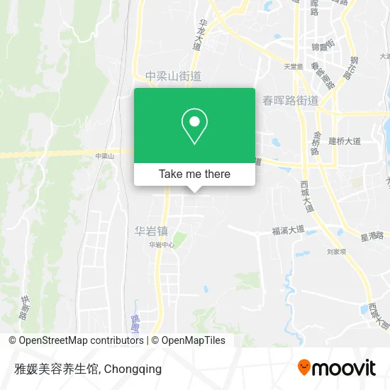 雅媛美容养生馆 map