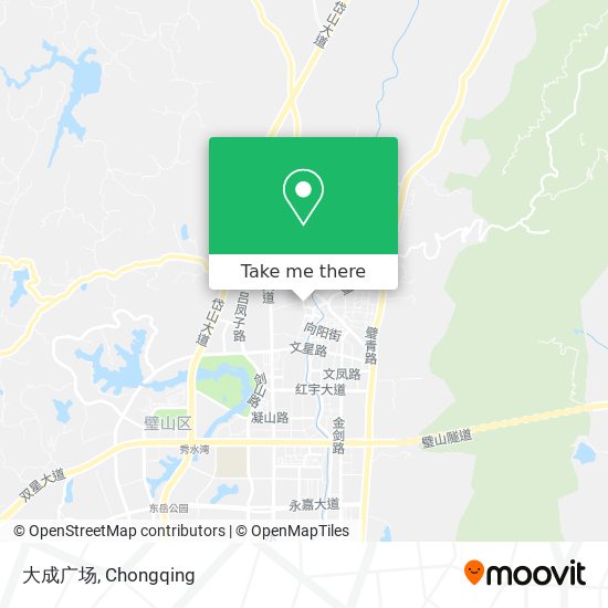 大成广场 map