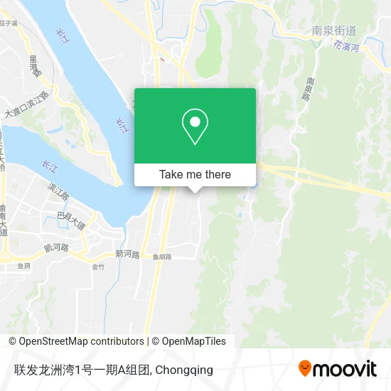 联发龙洲湾1号一期A组团 map