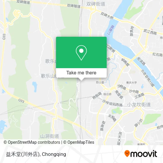 益禾堂(川外店) map