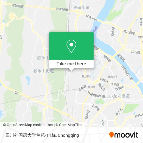 四川外国语大学兰苑-11栋 map